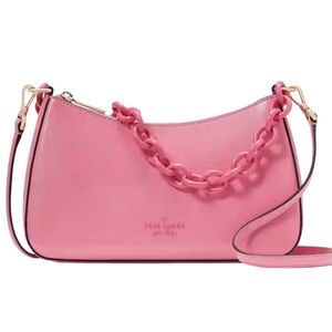 KATE SPADE • Blossom Pink Madison Convertible Crossbody Bag Purse